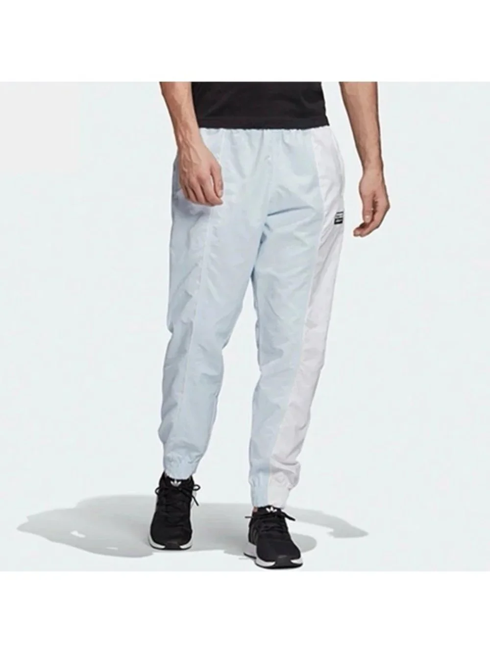Adidas Men's Original R.Y.V. Track Pants. Sky Tint, Large